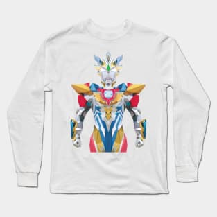 Ultraman Z Delta Rise Claw (Low Poly Style) Long Sleeve T-Shirt